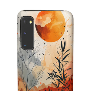 Celestial Botanica | Slim Phone Case for Samsung