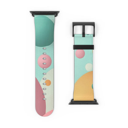 Pastel Circles Flow - Horlogeband