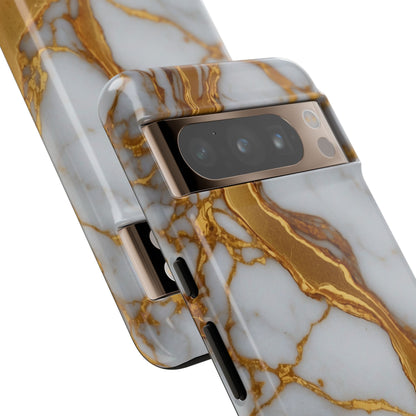 Golden Veins Flow - Google Pixel Case
