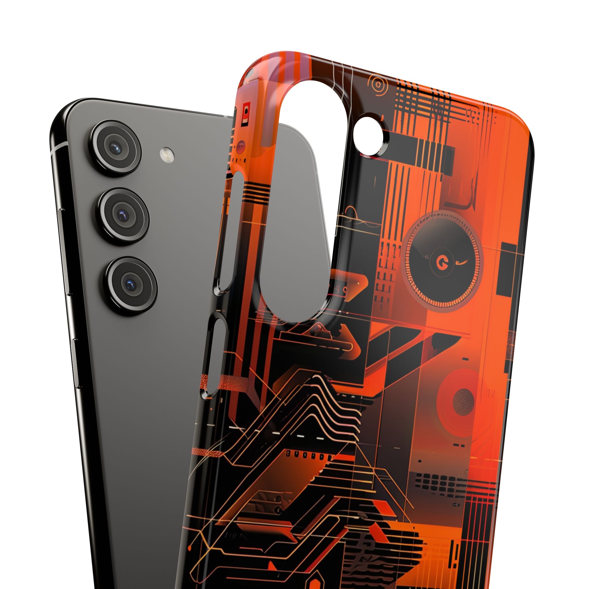 Gradient Circuitburst Samsung S23 - Slim Phone Case