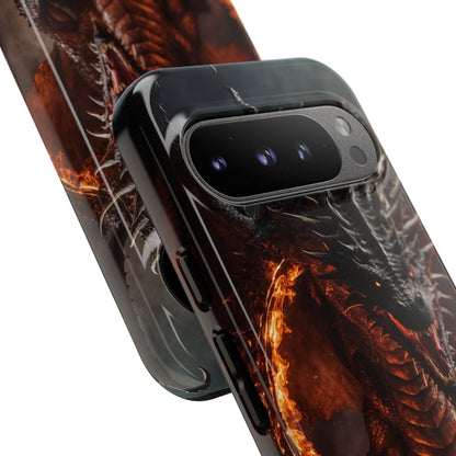 Fiery Dragon Roars - Google Pixel Case