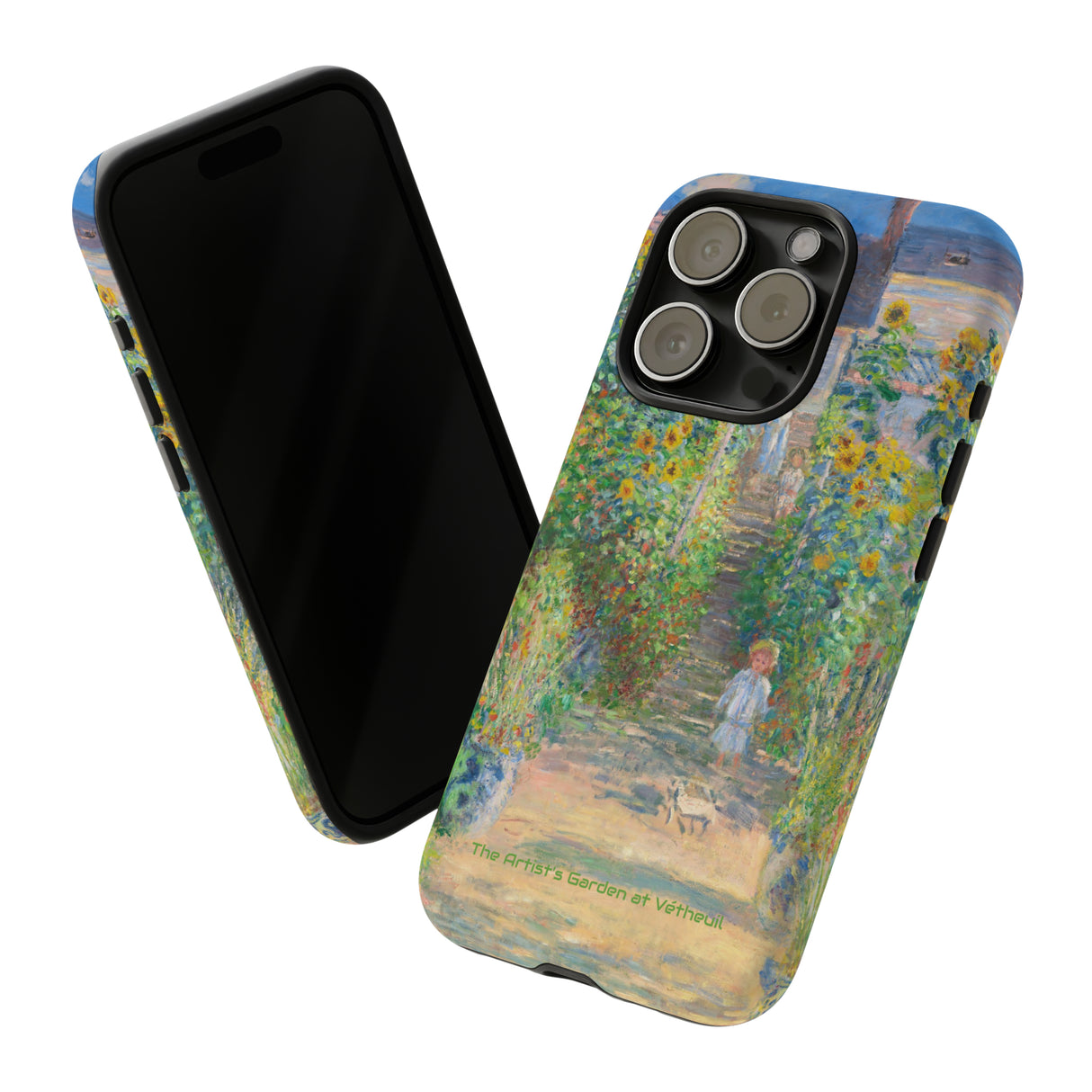 The Artist's Garden at Vétheuil - Protective Phone Case