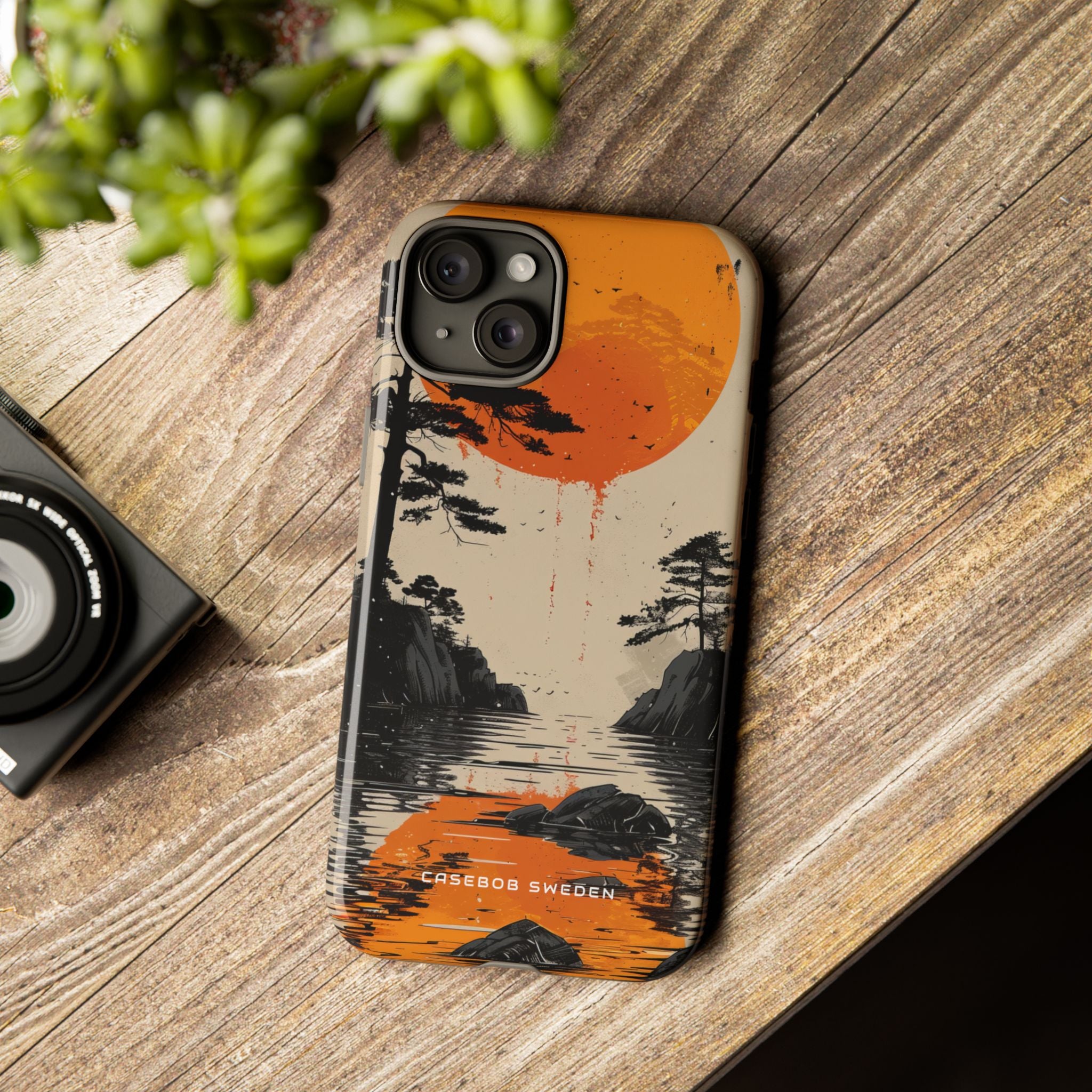 Zen Serenity Sunscape iPhone 15 - Tough Phone Case