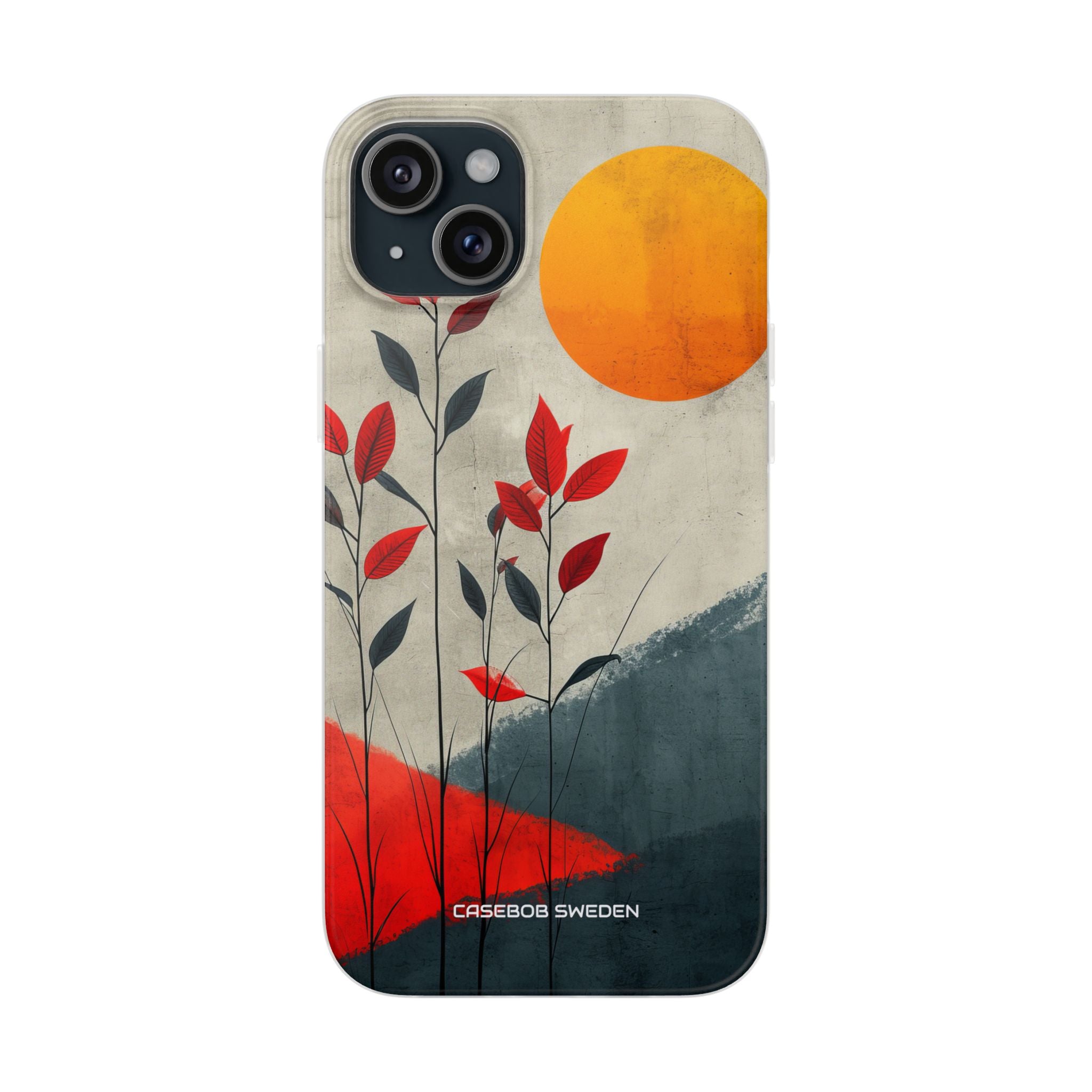 Gray Sunscape - Flexi iPhone 15 Phone Case