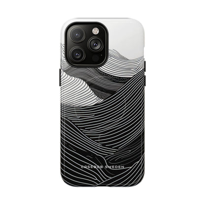 Undulating Horizon Waves iPhone 14 | Tough+ Phone Case