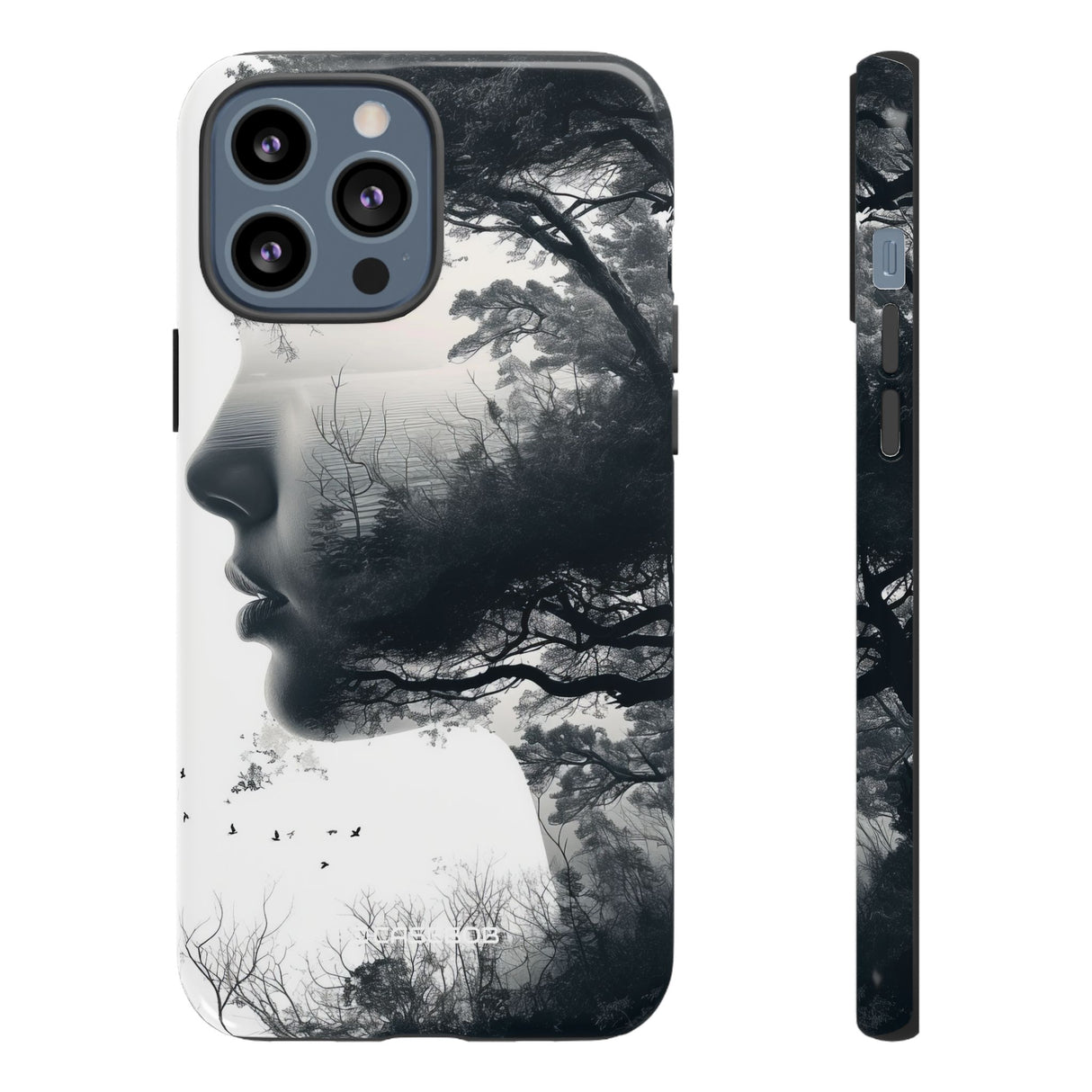 **Nature Silhouette** | Protective Phone Case for iPhone