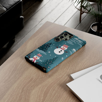Snowmen Celebrate Together - Samsung Case