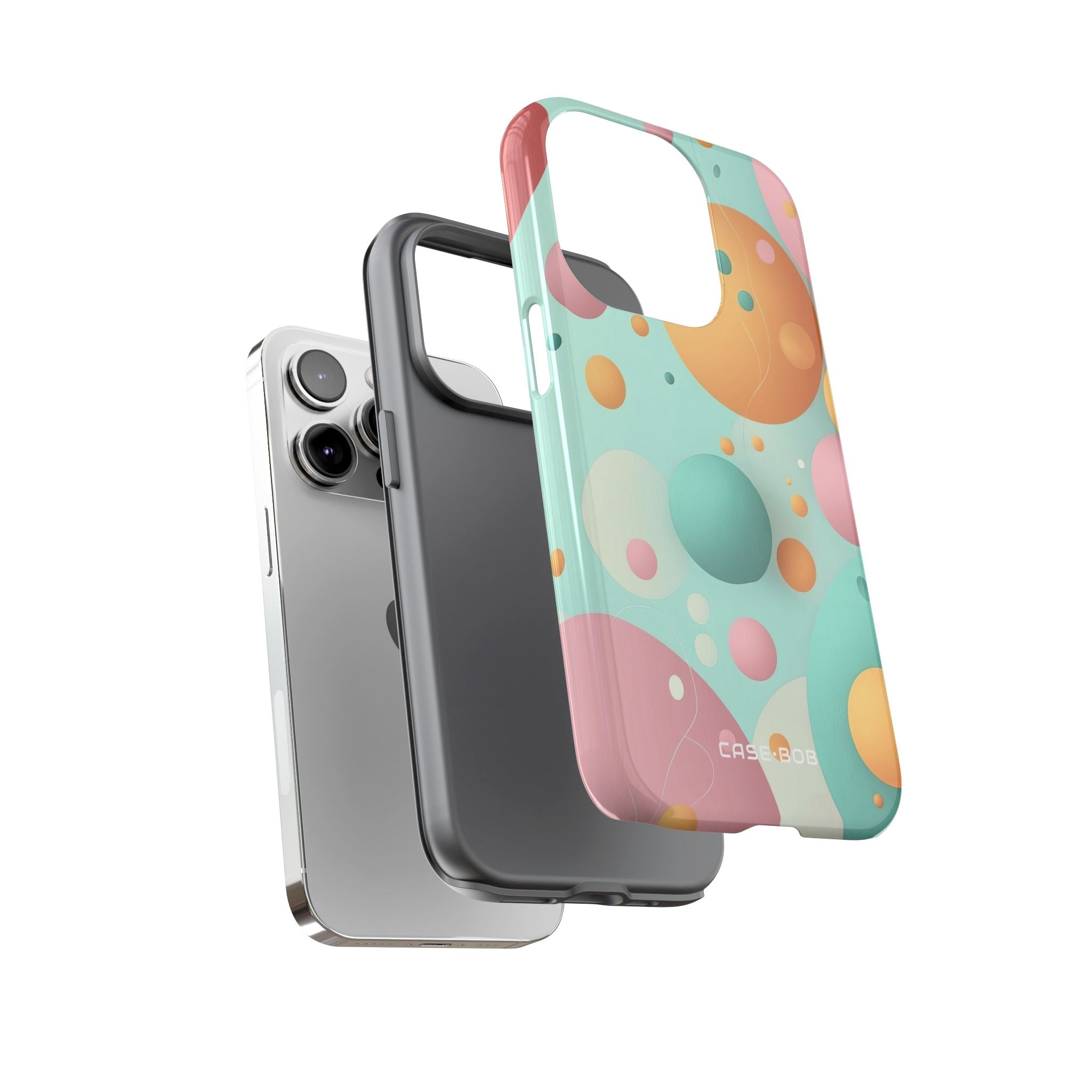 Pastel Circles iPhone 14 Pro Case - Tough