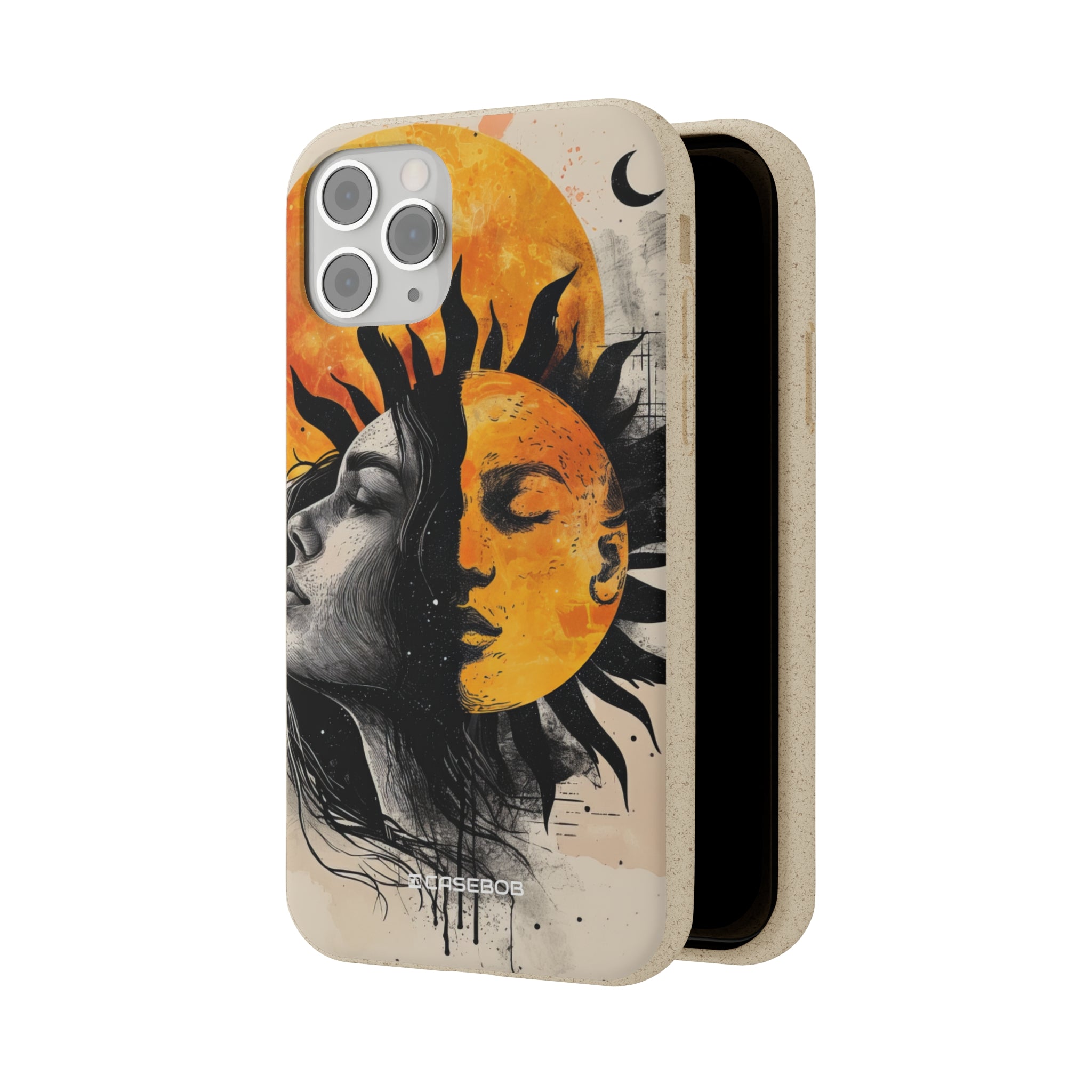 Sunlit Duality | Biodegradable Phone Case