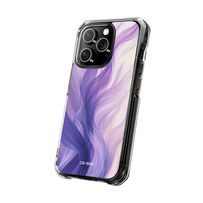 Flowing Purple Whispers iPhone Case - Impact