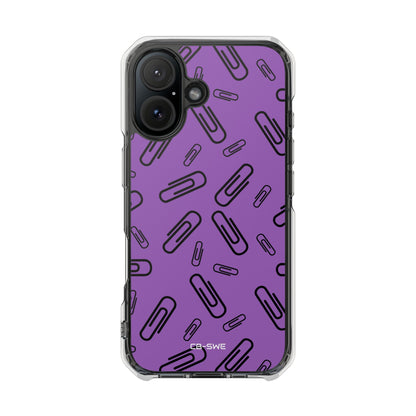 Paperclips Dance Playfully iPhone Case - Impact