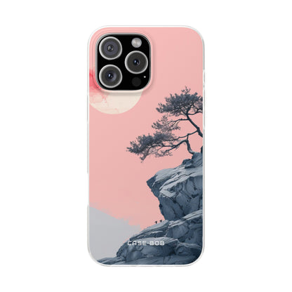 Crimson Moon Tree iPhone 16 Pro Max Case - Soft