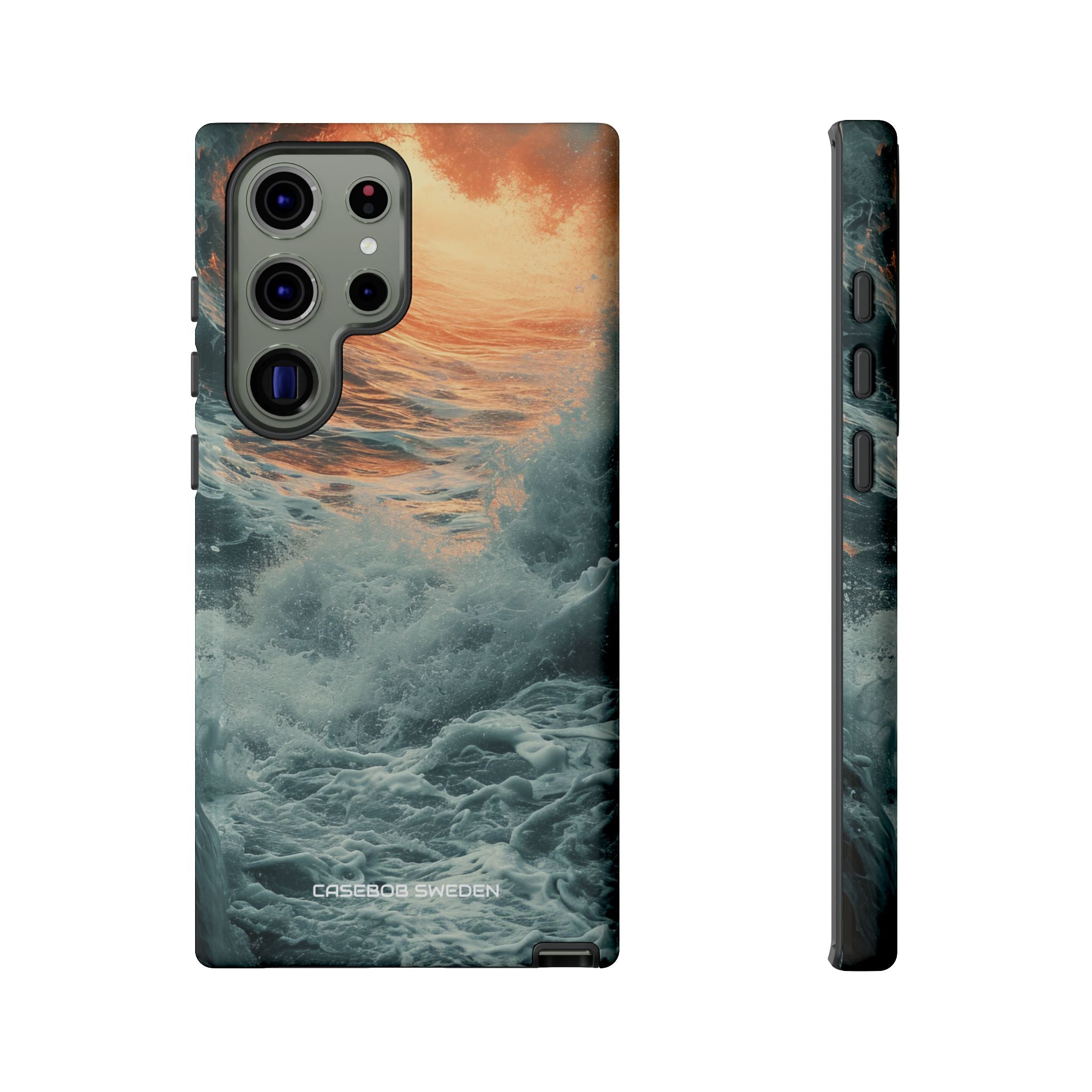 Fiery Wave Power - Tough Samsung S23 Phone Case