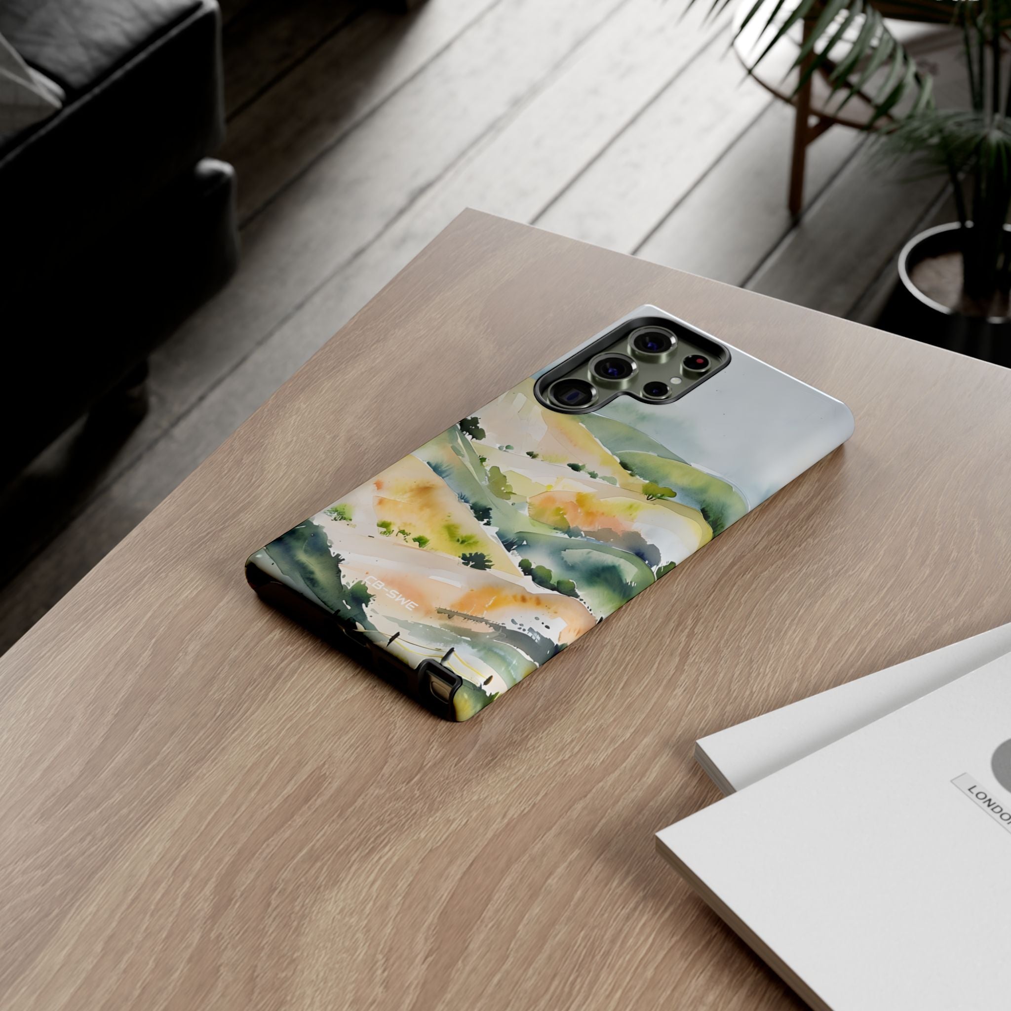 Misty Hills Watercolor - Samsung Case