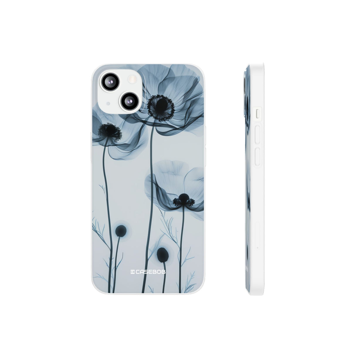 Tranquil Poppy Bloom | Flexible Phone Case for iPhone