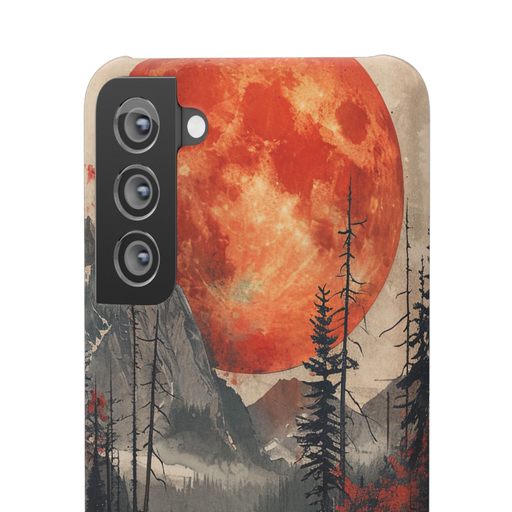 Celestial Glow Over Reflective Landscape Samsung S21 - Slim Phone Case