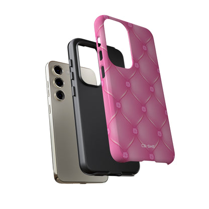 Quilted Pink Elegance - Samsung Case
