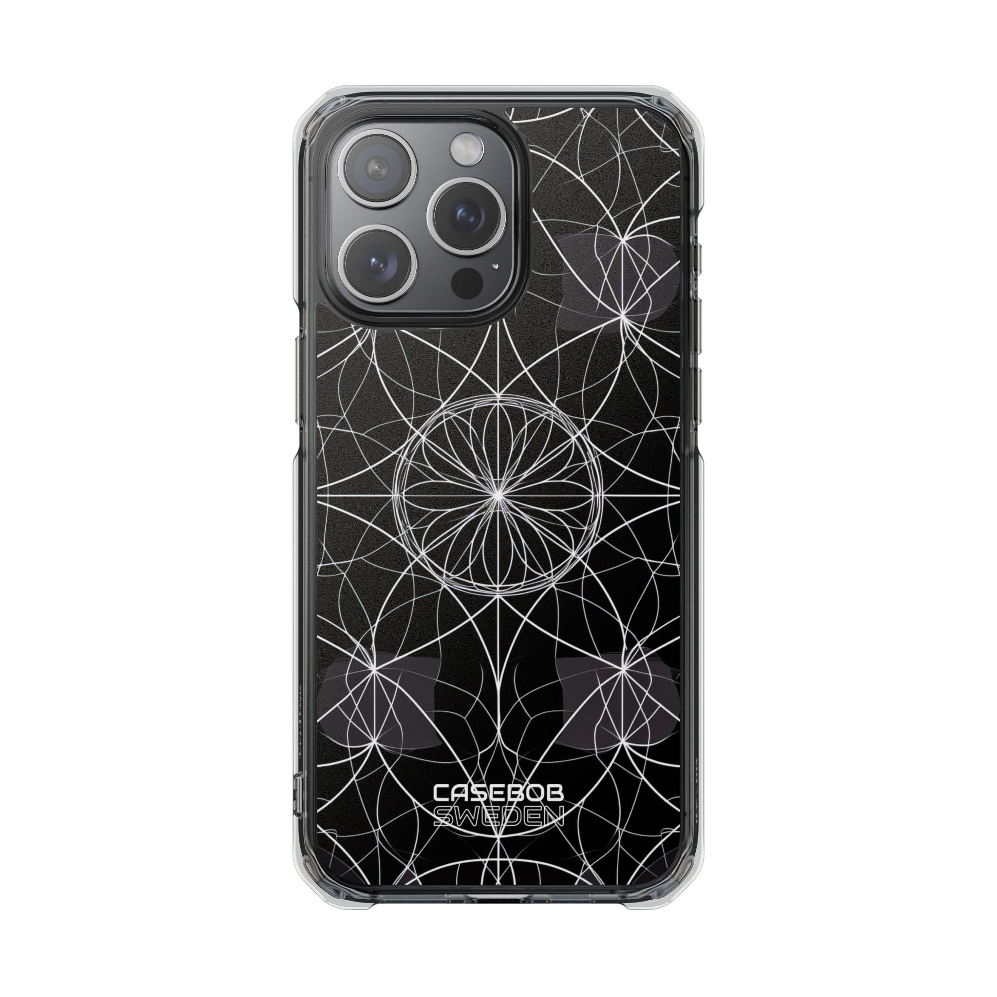 Symmetric Line Bloom iPhone 15 - Impact Clear+