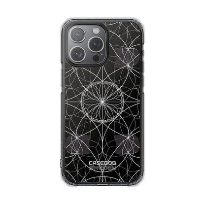 Symmetric Line Bloom iPhone 15 - Impact Clear+
