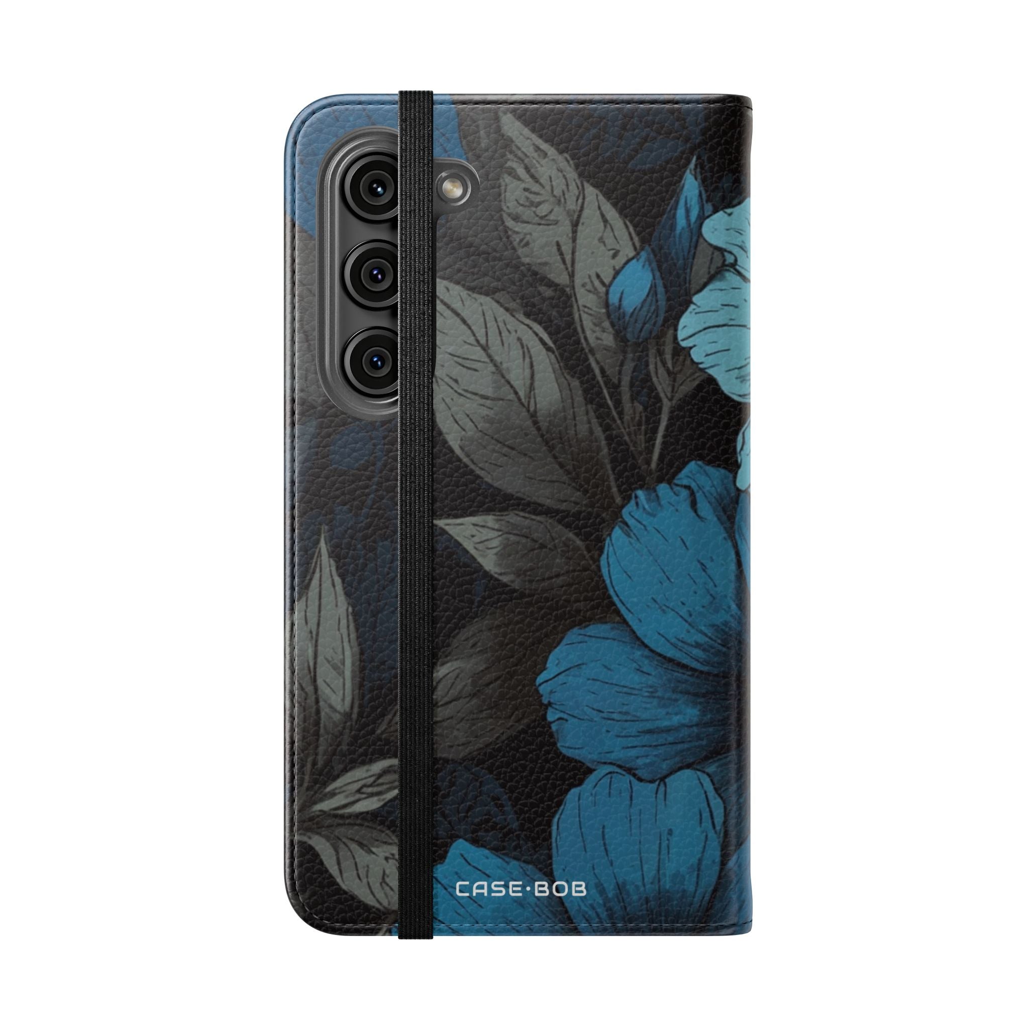 Blue Petal Bloom - Samsung S23 Case - Wallet