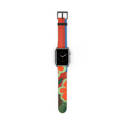 Orange Blossom Mosaic - Watch Band