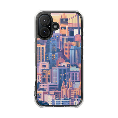 Urban Energy - Clear Impact iPhone 16 Phone Case