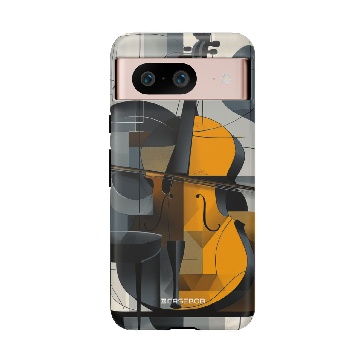 Cello Abstraction | Protective Phone Case for Google Pixel