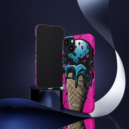 Vibrant Ice Cream Splash - iPhone Case