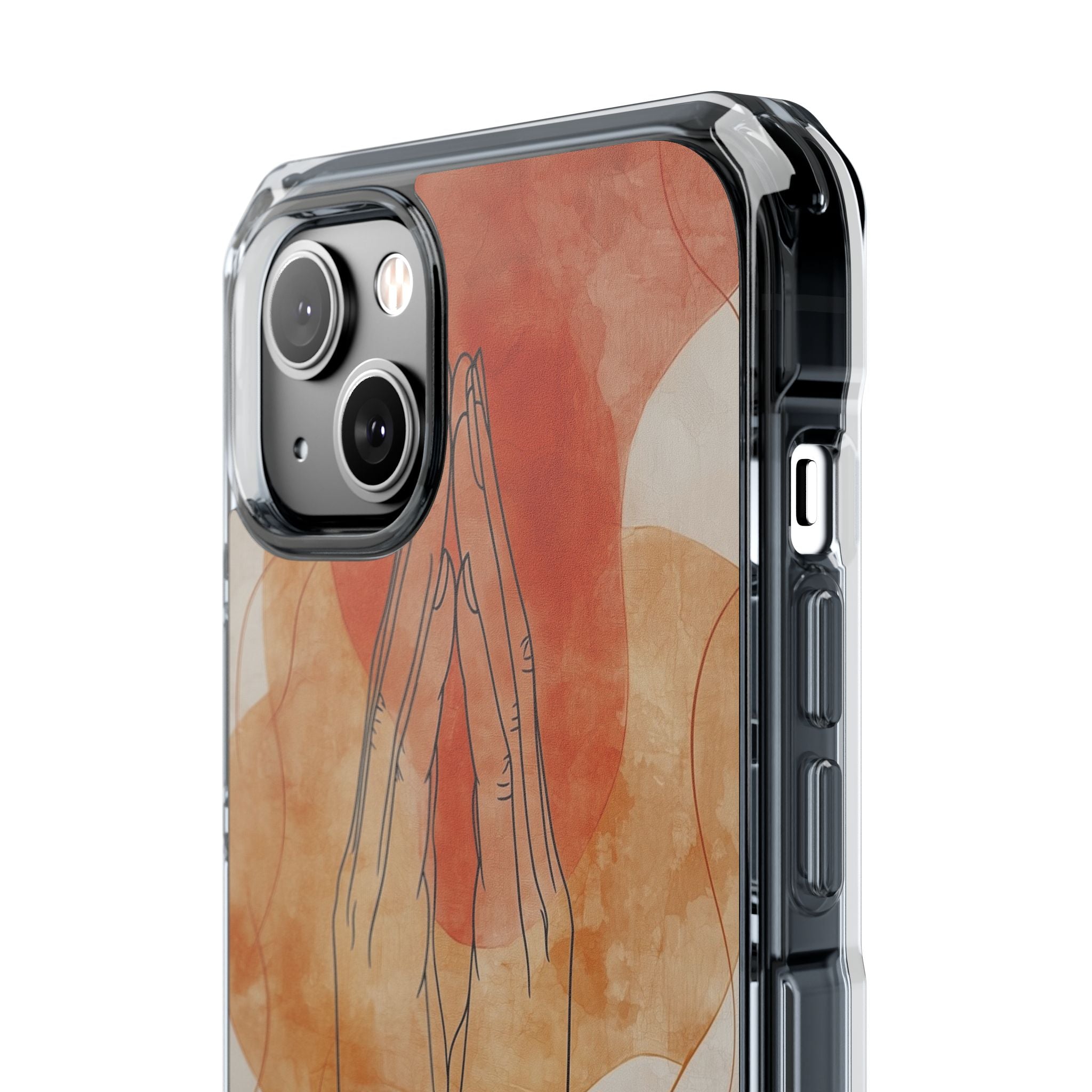 Hands Embrace Light iPhone Case - Impact