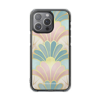 Pastel Deco Elegance - Clear Impact iPhone 15 Phone Case