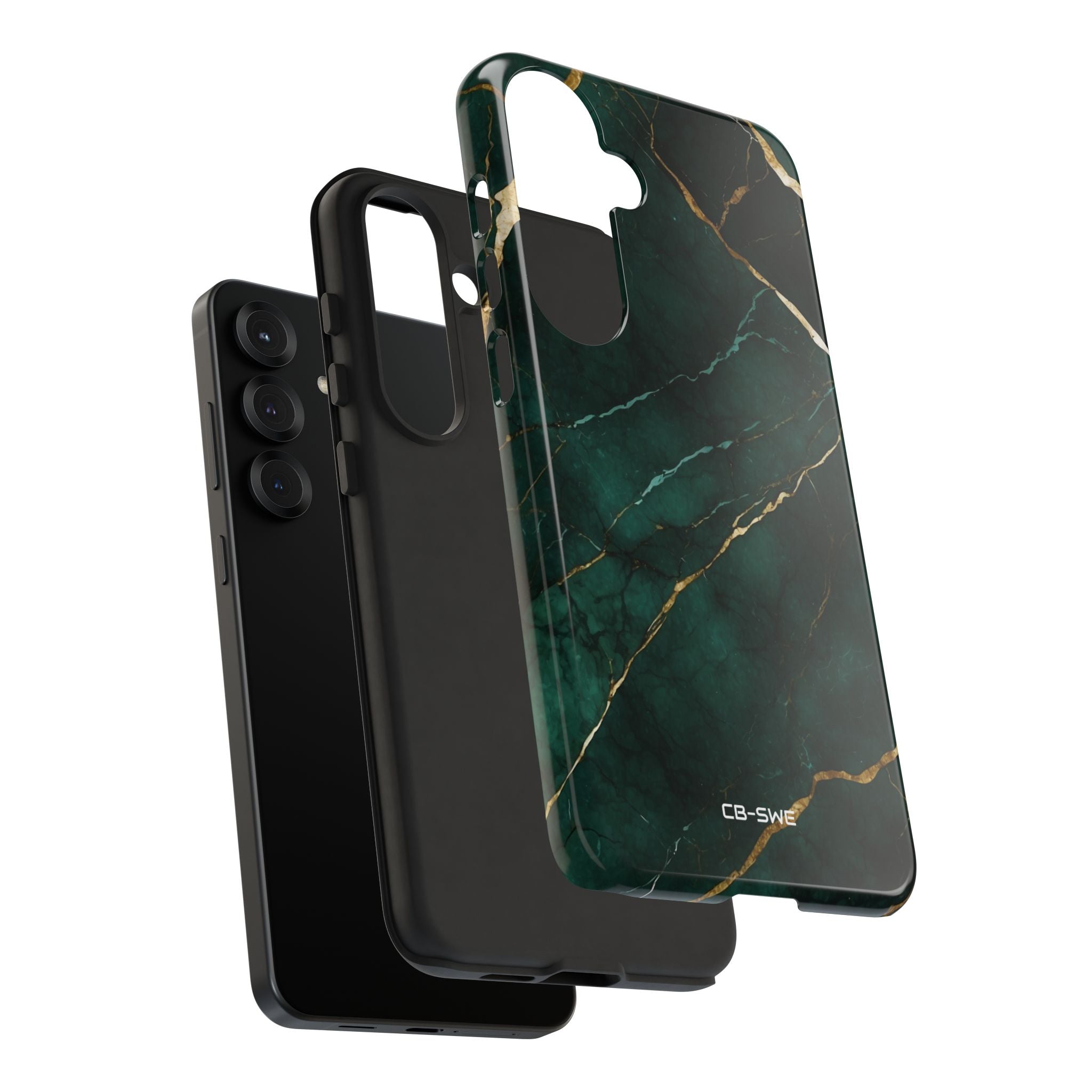 Emerald Veins Flow - Samsung Case