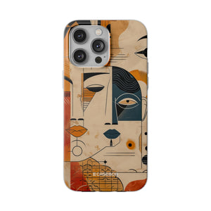 Cubist Introspection | Flexible Phone Case for iPhone