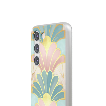 Pastel Deco Elegance - Flexi Samsung S23 Phone Case