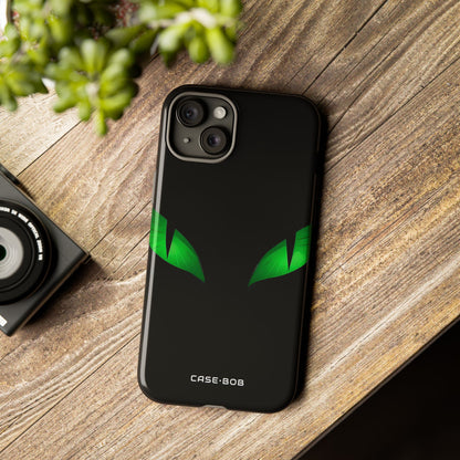 Emerald Gaze iPhone 15 Plus Case - Tough