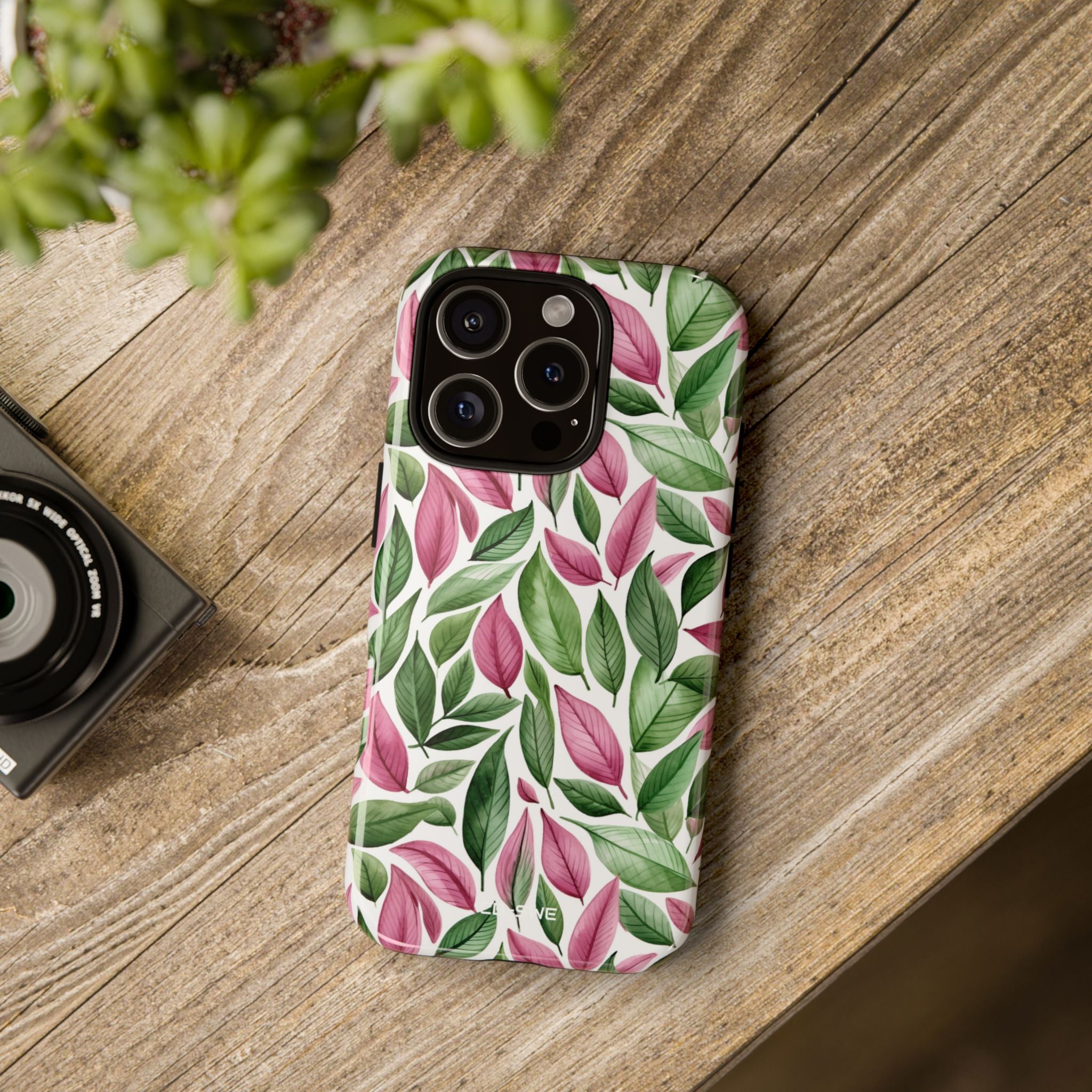 Lush Leaves Dance - iPhone Case