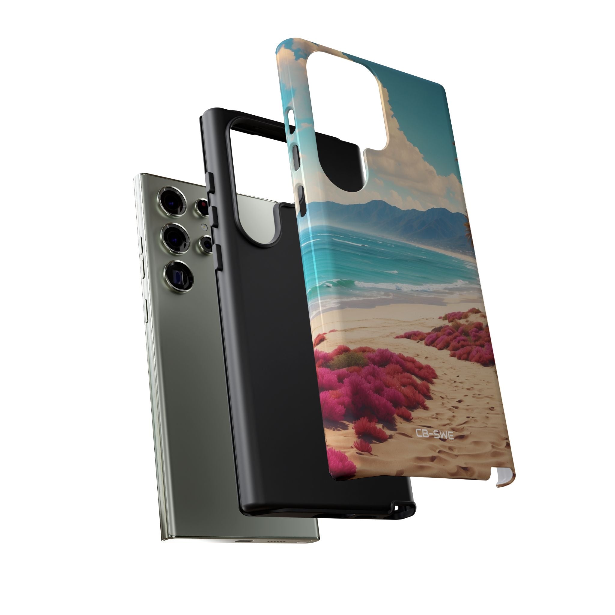 Footprints Trace Sand - Samsung Case