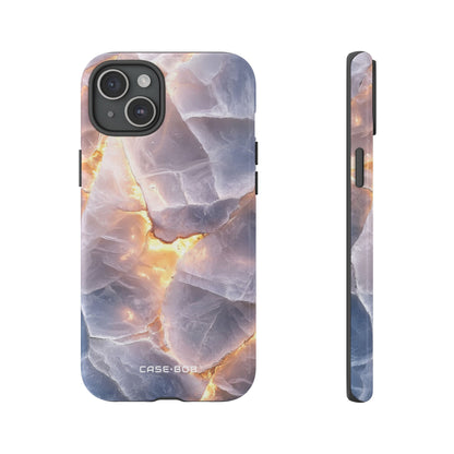 Crystal Veins iPhone 15 Plus Case - Tough