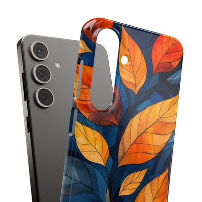 Stained Glass Blossoms Samsung S24 - Slim Phone Case