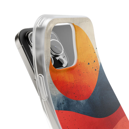 Sunburst Waves - Flexi iPhone 16 Phone Case