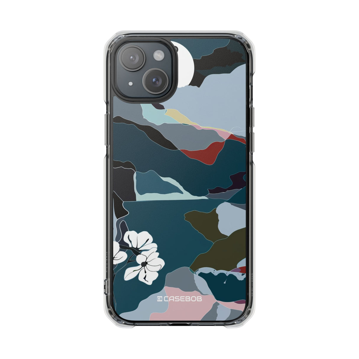 Moonlit Harmony - Phone Case for iPhone (Clear Impact - Magnetic)