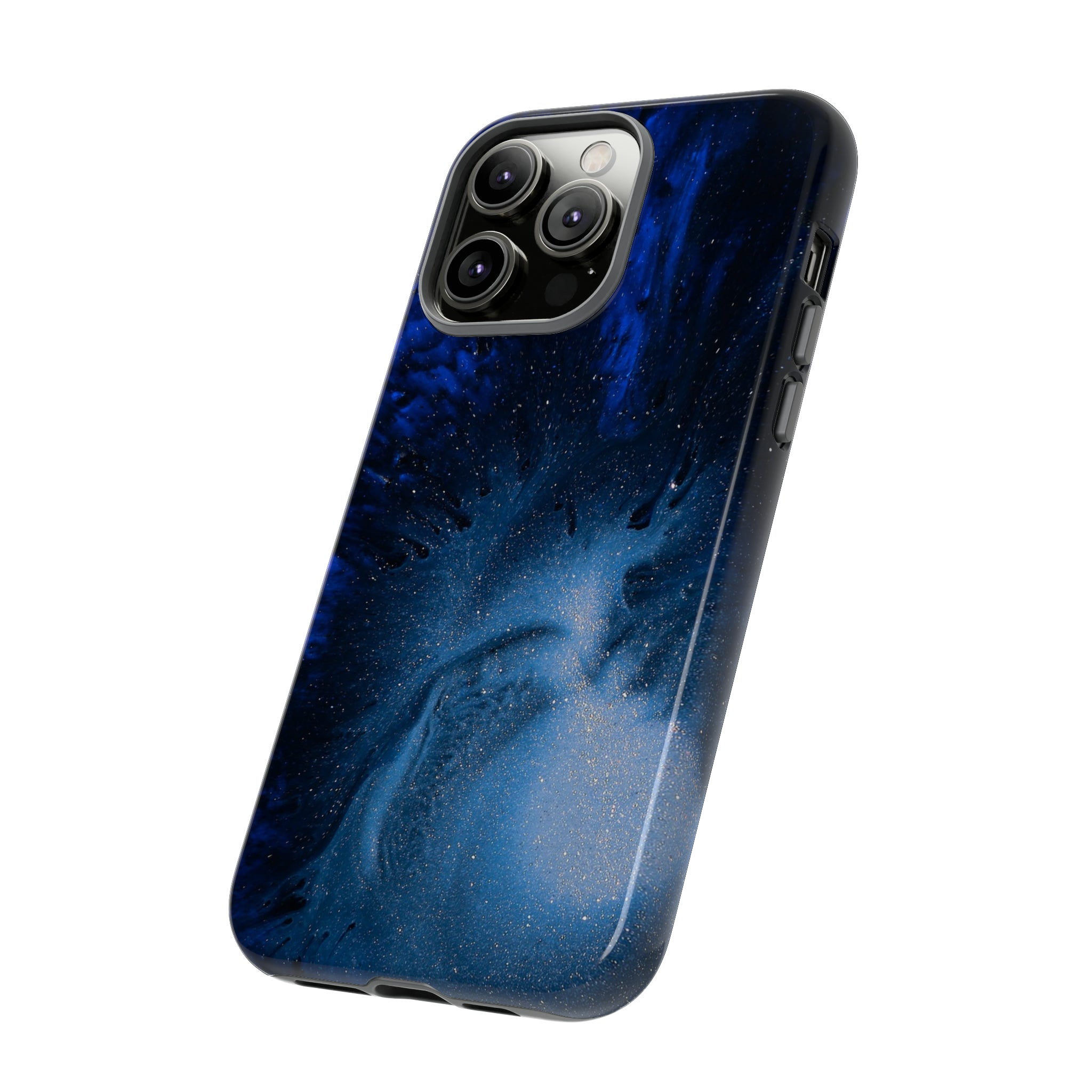 Winter Blue Ink Art - Protective Phone Case