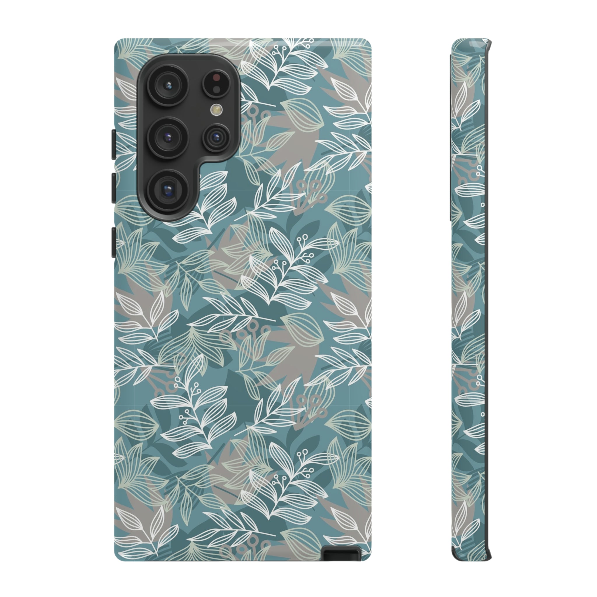 Leaf Mint - Protective Phone Case