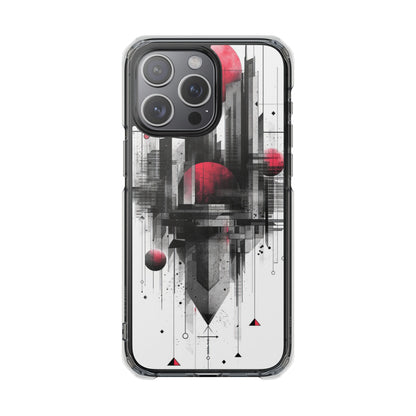 Cyber Gridscape - Phone Case for iPhone