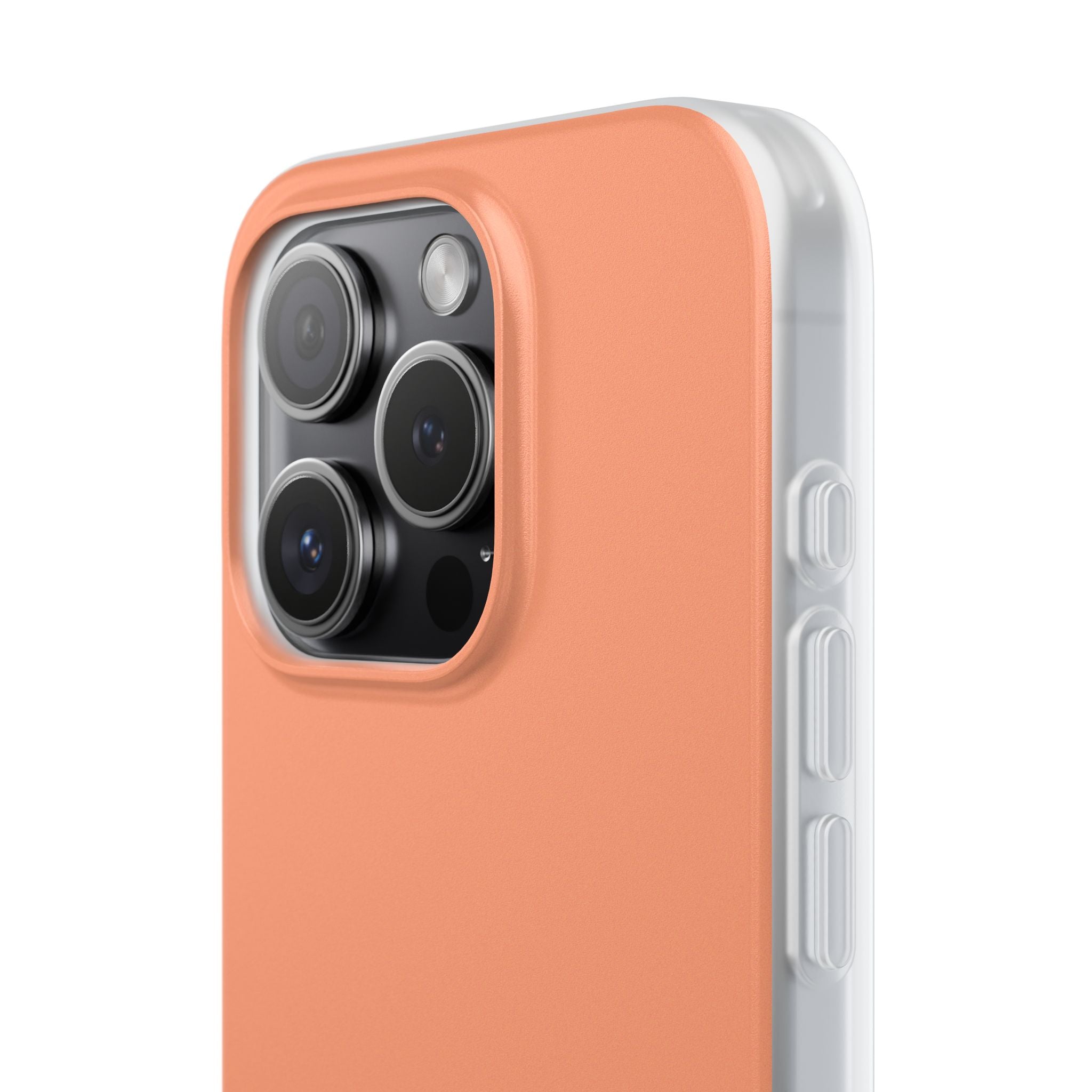 Light Salmon iPhone 15 - Flexi Phone Case