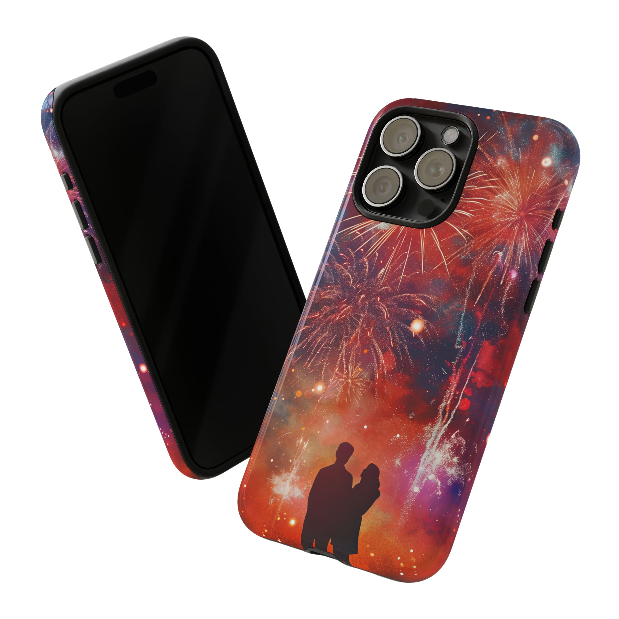 Fireworks Love Spectacle - Protective Phone Case