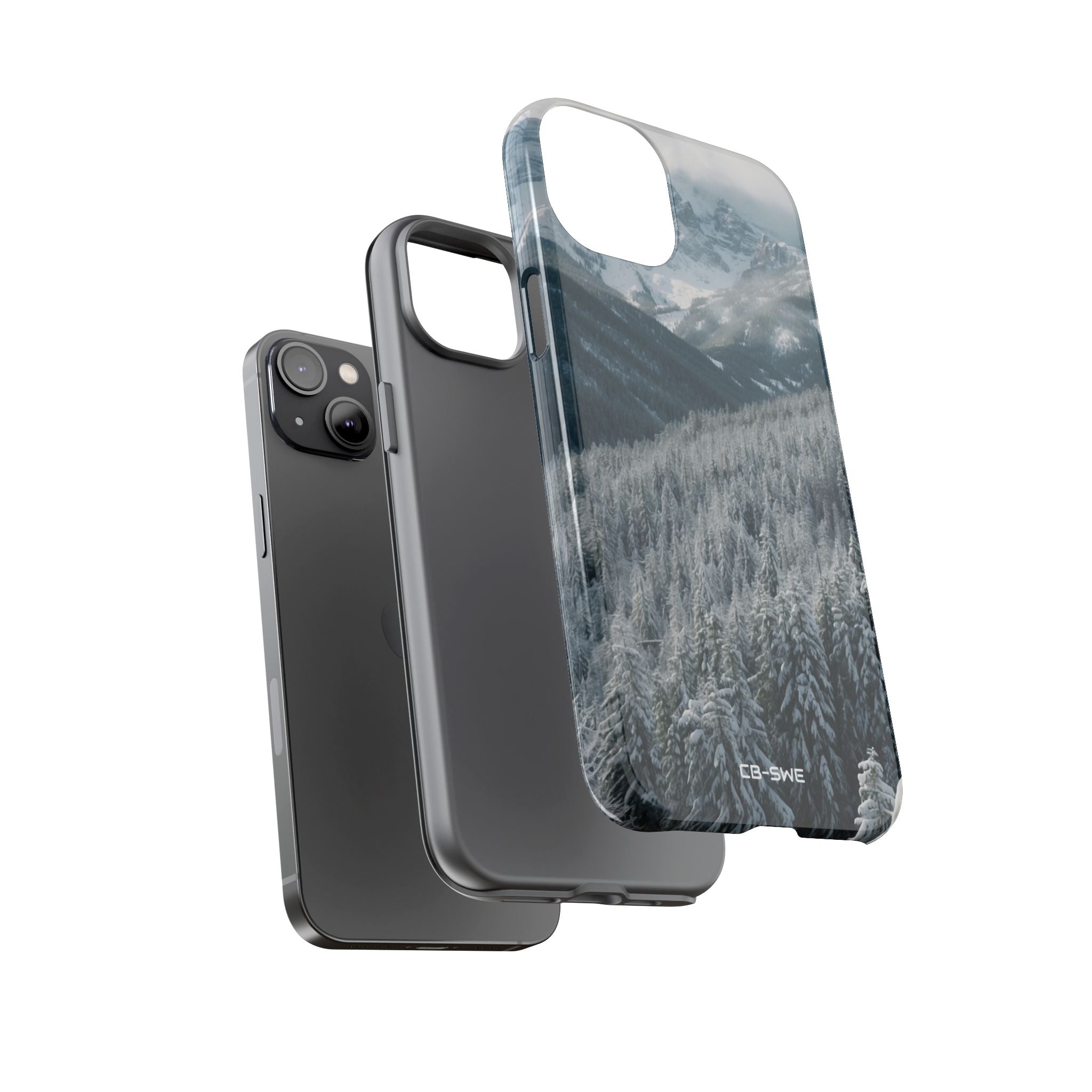 Snow Covers Peaks - iPhone Case