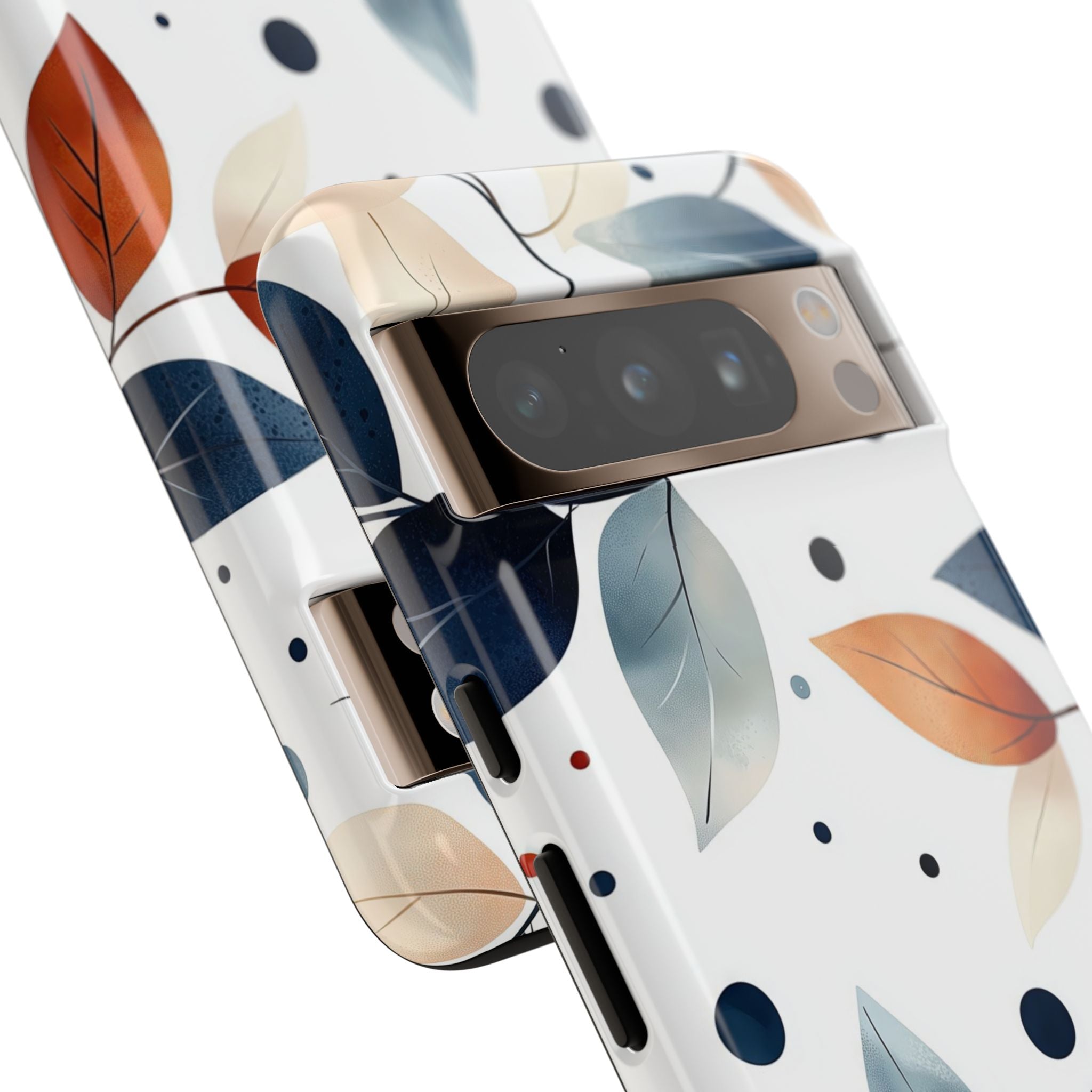 Leaves And Circles - Google Pixel Case
