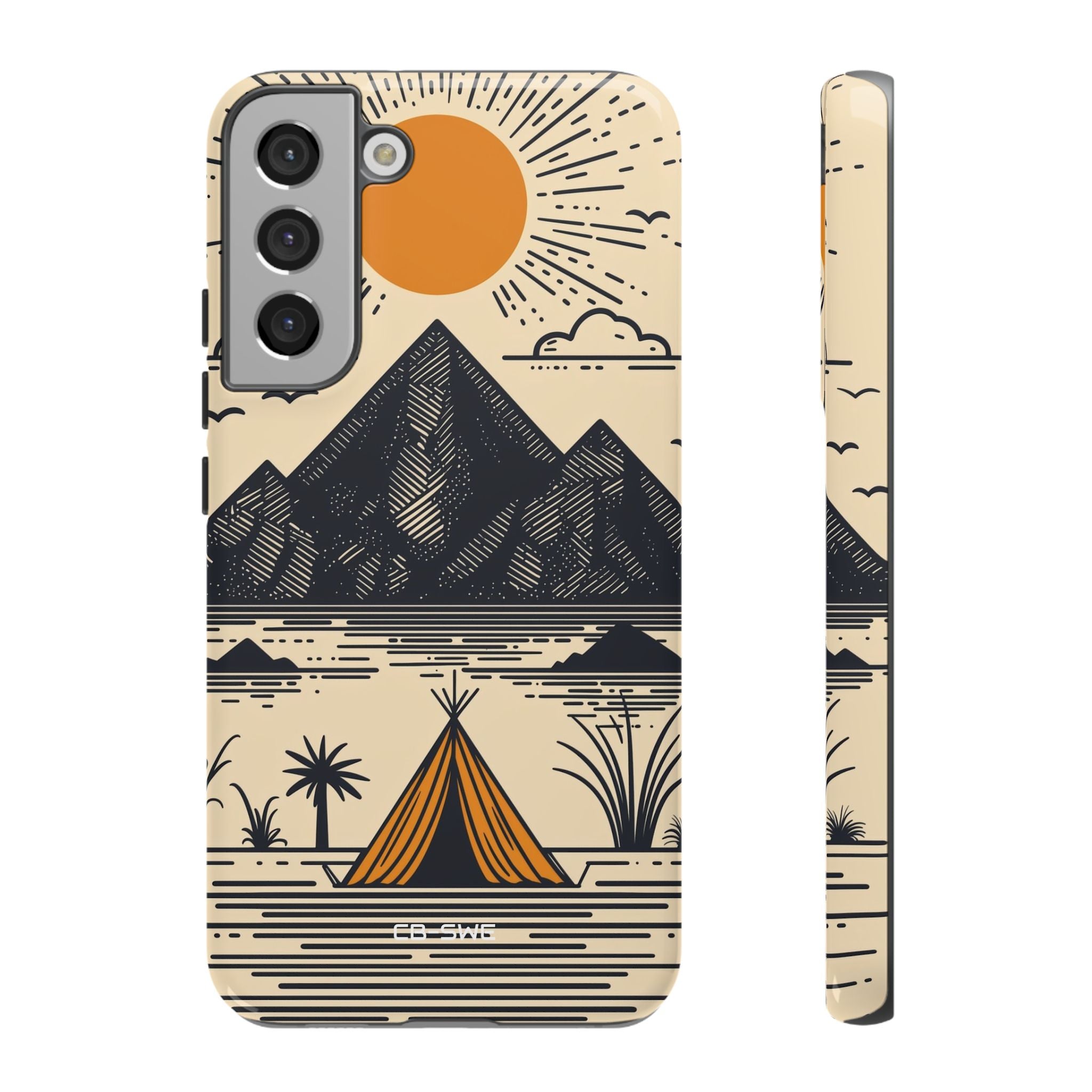 Golden Tent Awaits - Samsung Case