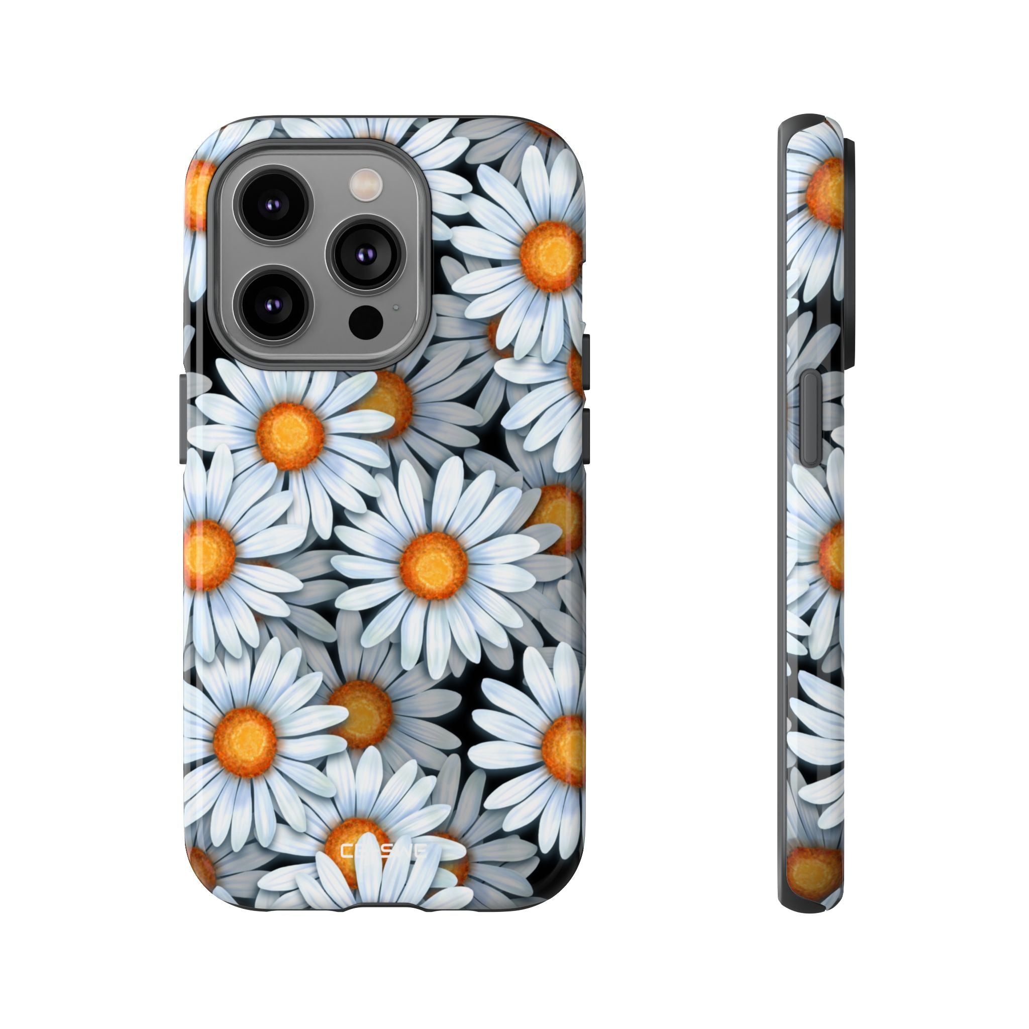 Daisies In Contrast - iPhone Case