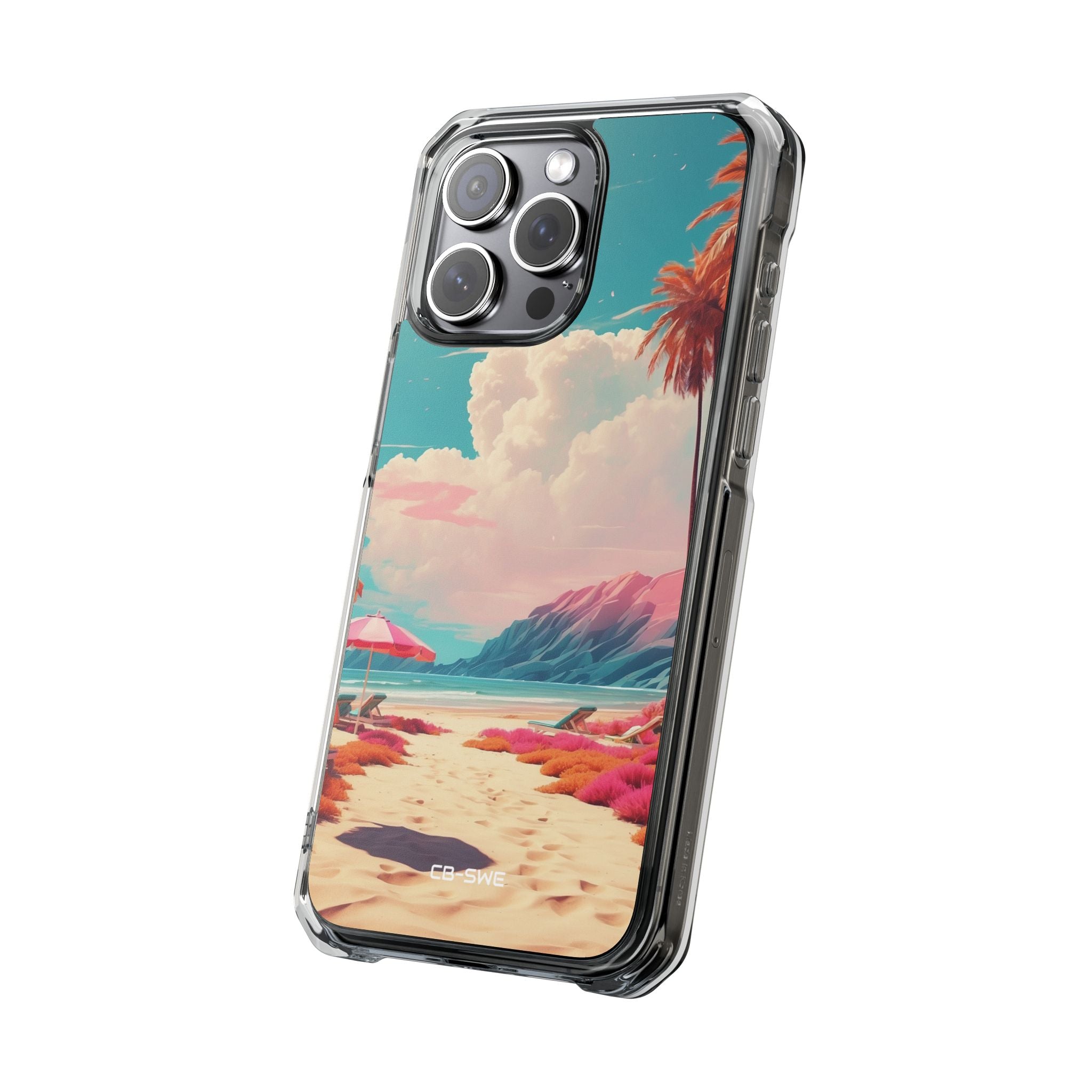 Vibrant Umbrellas Stand iPhone Case - Impact